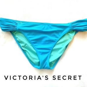 Victoria's Secret Hipster Teal Bikini Bottoms